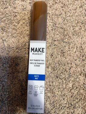 Make Market Matte Heat Transfer Vinyl – Brown